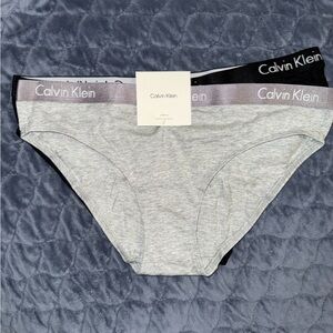 Calvin Klein Gray and Black Panty Bundle